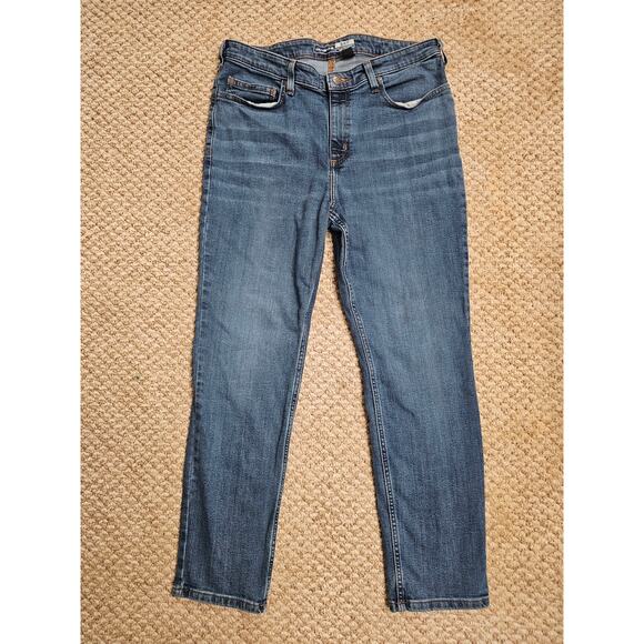 Carhartt Denim - Carhartt Women’s Jeans Size 14S Slim Fit Durable Workwear Denim Description: